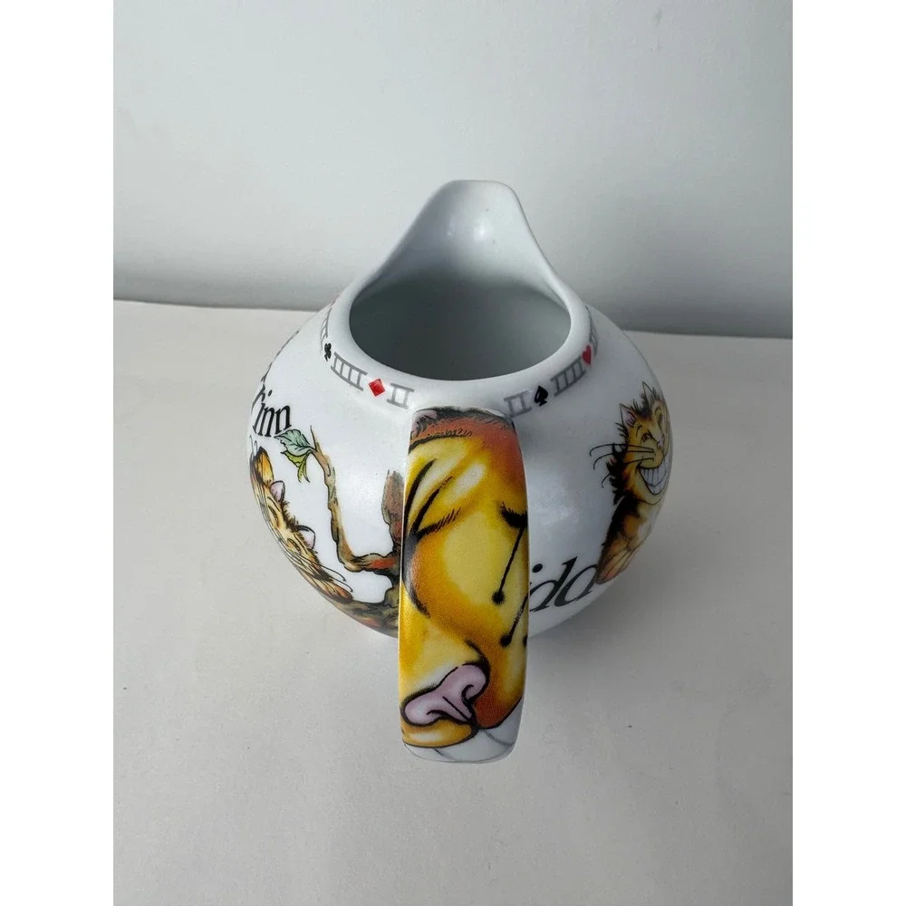 Paul Cardew Alice in Wonderland Cheshire Cat Creamer Pitcher 2010 England Design
